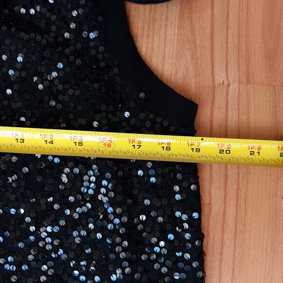 Michael Kors Collection Cashmere Sequin Tank top Cardigan Set Party Glam Event - Picture 4 of 9